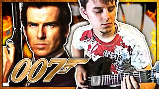 The Best Music from GoldenEye 007  METAL Guitar Medley [upl. by Aikkan323]