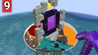 I Built The WORLDS LARGEST Nether Portal in Minecraft Hardcore [upl. by Eliam667]