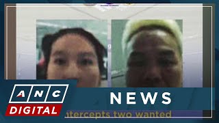 Chinese fugitives intercepted at NAIA  ANC [upl. by Cyprian66]