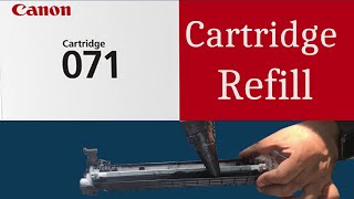 canon 071 toner cartridge refill  Canon LBP122dw Laser Printers [upl. by Atwood]