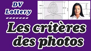 DV 2025 Quelles sont les vraies dimensions des photos pour la DV LOTTERY [upl. by Chader]