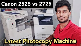 Whats new in Canon ir 2725 Full Review  Techy Ekant [upl. by Wolsniw]