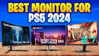 Best Monitor For PS5 2024 don’t buy one before watching this [upl. by Akineg]