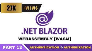 Blazor Webassembly Custom Authentication Blazor Tutorial C  Part 12 [upl. by Slotnick]