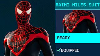 This NEW Raimi Miles Suit Is TRULY PERFECT In SpiderMan Miles Morales PC [upl. by Halona]