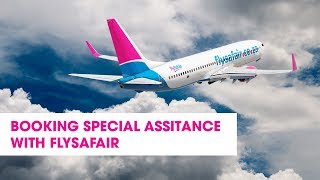 Booking Special Needs Services with FlySafair [upl. by Ioves]