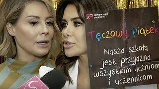 Małgorzata Rozenek i Natalia Siwiec o akcji „Tęczowy Piątek” Co je najbardziej przeraża [upl. by Novehs943]