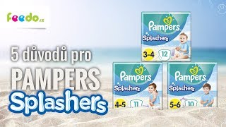 5 důvodů pro plenky Pampers Splashers 💦 [upl. by Diogenes]