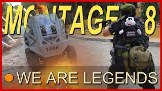 🟠OLD Montage 8 WE ARE LEGENDS RESUBIDO Tank Airsoft [upl. by Ailisec592]