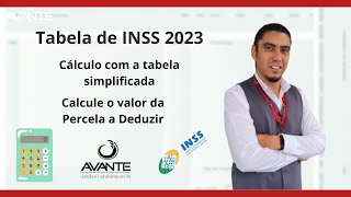 Tabela de INSS 2023  Cálculo na Prática [upl. by Lemahs]