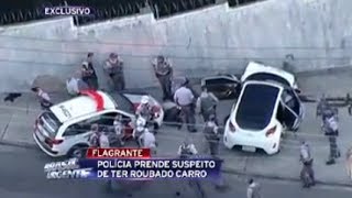 Incrível Perseguição Policial AO VIVO na Band COMPLETO [upl. by Erreipnaej]