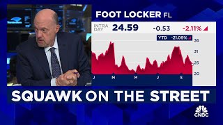 Cramers Stop Trading Foot Locker [upl. by Kristine]