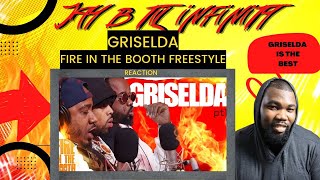 IM ASHAMED I MISSED THIS Griselda  Fire in the Booth Freestyle REACTION [upl. by Nies380]