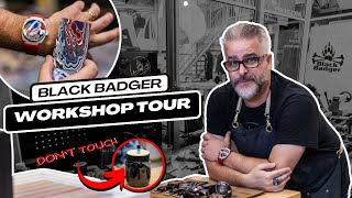 Black Badger Workshop Tour  Alchemist of the Watch Industry [upl. by Flinn]