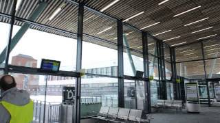 Shoppers given sneak peak of Hanley bus station [upl. by Nosduj]