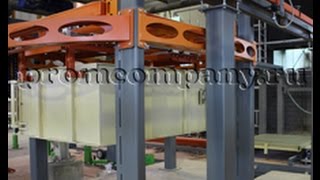 NAAC block Non autoclaved aerated concrete block line production [upl. by Ziagos]