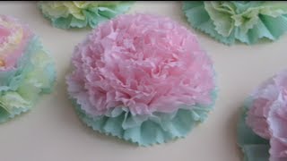 Как сделать ЦВЕТЫ ИЗ САЛФЕТОК  Beautiful Paper Flower  ✿ NataliDoma [upl. by Isyed41]