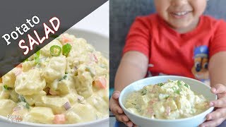 আলুর সালাদ রেসিপি  ঝটপট নাস্তা  টিফিন তৈরী  Easy Potato Salad Recipe  Potato amp Egg Salad Bangla [upl. by Eesdnil]