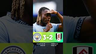 Manchester City 32Fulham  Premier League match Highlights manchestercity premierleague mancity [upl. by Notsgnal]