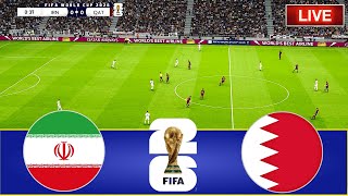 Iran vs Qatar  FIFA World Cup 2026 Qualifiers  Full Match  4k [upl. by Beryl]