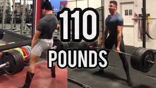 35 DAY DEADLIFT TRANSFORMATION 405515  18 YO Josiah Holbrook [upl. by Ailehs683]