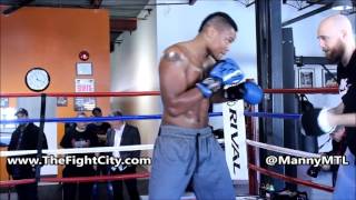 Eleider Alvarez Public Workout [upl. by Mortie467]