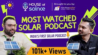 Solar Startups IPO Journey with Mr Pulkit Dhingra  Founder Ahasolar  Epi 3 Hindi Podcast [upl. by Cahan]