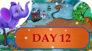 Twelve Days of Christmas with Lyrics  Kids Christmas Songs and Carols  Christmas 2018 [upl. by Anirba504]