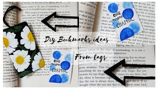 easy diy bookmarks using tags  price tags reuse ideas [upl. by Thunell]