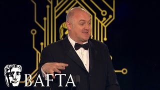 Dara Ó Briain opens the Games Awards  BAFTA Games Awards 2016 [upl. by Ahsiugal510]