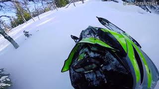 2018 Arctic Cat Mountain Cat M8000 Tree Riding [upl. by Woodie]