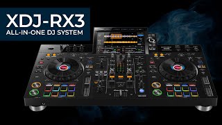 XDJRX3 2channel performance allinone DJ system Overview [upl. by Arataj67]