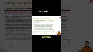 Understanding Summarize Written Text in PTE Academic Writing Module [upl. by Moshell500]