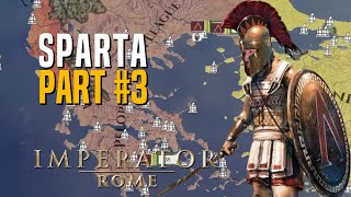 Spartan Peloponnesian League  Part 3  Imperator Rome Multiplayer [upl. by Don]