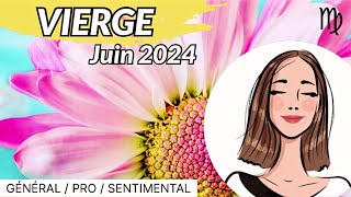 VIERGE JUIN 2024 ♍️ Une sacrée OPPORTUNITÉ [upl. by Mikeb]