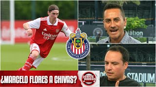 BOMBAZO Marcelo Flores fue OFRECIDO a Chivas de Guadalajara por el Arsenal  Jorge Ramos y Su Banda [upl. by Einnob]