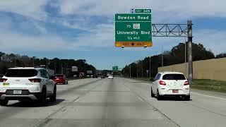 Butler Boulevard FL 202 from Interstate 295 to Interstate 95 westbound [upl. by Nallek]