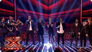 The Final 6 sing Everybody In Love with JLS  Live Week 7  The X Factor 2013 [upl. by Trinl]