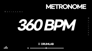 메트로놈 360 BPM  Metronome [upl. by Alywt]