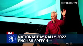 LIVE National Day Rally 2022 PM Lee Hsien Loongs speech in English [upl. by Deane412]