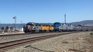 Some Railfanning in Watsonville with Friends [upl. by Lehcear454]