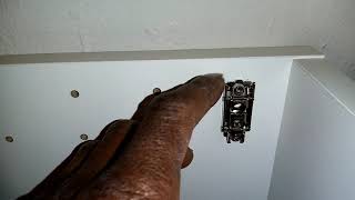 How to install IKEAS new utrusta hinge [upl. by Addi]