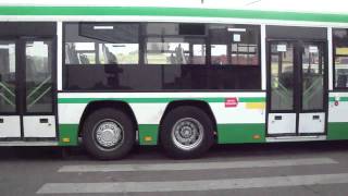 Buses in Moscow Russia  Автобусы в Москве 2010 [upl. by Betteann826]