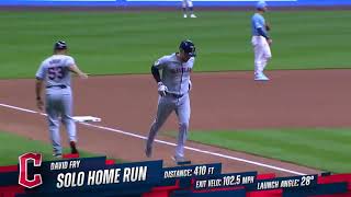 David Frys 12th home run of the season [upl. by Haik]