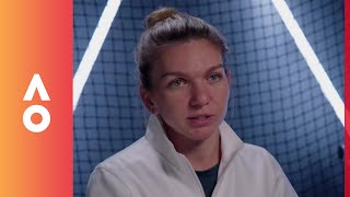 Simona Halep is her own motivation  Australian Open 2018 [upl. by Rosamund904]