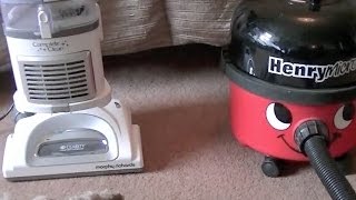 Morphy Richards Shark Navigator Complete Clean Vacuum Cleaner Vs Henry Micro [upl. by Dosia349]