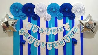 DIY Christening Decoration  Christening Ideas [upl. by Esimorp]