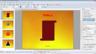 Cours vidéo OpenOffice Impress 10  Lancer le diaporama [upl. by Demmer747]