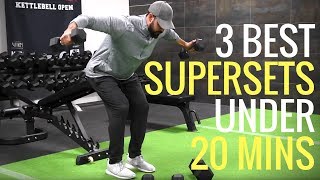 The 20Minute Full Body Superset Workout That Hits Everything TRY THIS [upl. by Nyasuh]