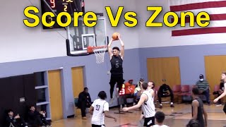 How To Score vs Zone Defense Best Zone Offense Tips [upl. by Rednasyl]